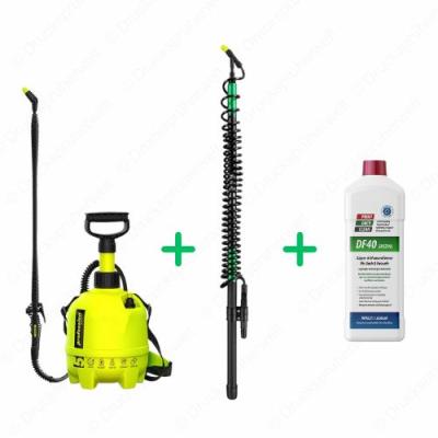 dc030B Drucksprüher Profidachclean Spar Bundle mit 5m Lanze