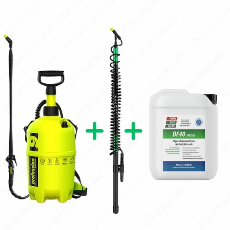 dc038 Drucksprüher Profidachclean Spar Bundle mit 5m Lanze dc038 Drucksprüher Profidachclean Spar Bundle mit 5m Lanze